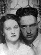 Faye Henson and
            Cecil Wollard, 1935.