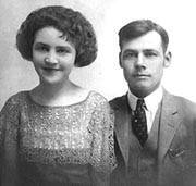 Hazel and Charles
          Lindsay, circa 1922.