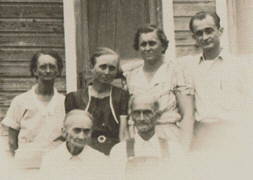 John Ables and family, circa 1940.