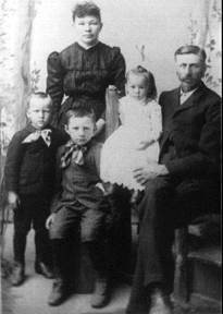 Julius Freeman Trout
            family, circa 1891.