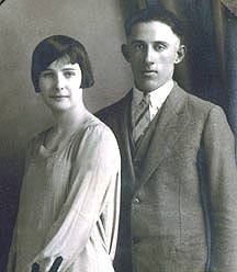 Mabel (Austin) and Roy Brock, circa 1926/1927.