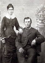 Nancy
            Harness and John Bysor, 1880.