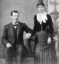 Peter Bysor and Lucy Boyd
          Bysor, 1883.